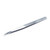 Tool Alement Canadian Eyelash Extension Tweezers,Stainless Steel 14cm 45 Degree Angle Eyelash Tweezers M-PK14-8008