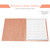 16 Pair Eyelash Storage Book,Makeup Display Sample Container,Eyelash Catalog Travel Glitter Paper rose gold