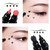 NewBang Double-sided headed Liquid Stamp Eyeliner Pen, Pencil with Eye Makeup Stamp Waterproof Double Sided Long Lasting Seal Eye-liner Stencils Long