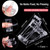 EBANKU 100 T Shape Gel Nail Mold Kit with Dual Acrylic Nail Extension Tools & Accessories
