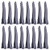 100pcs 45mm Black Alligator Hair Clips Metal Duckbill Hairpins Professional Non-slip Single Prong Curl Clips Teeth Bows Hairclips Hairdressing Salon