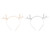 Lienyeang 2 Pcs Antler Headband Metal Rhinestone Hair Hoop Hair Accessories for Festival Holiday Party Banquet