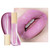 Oulac Light Purple Lip Gloss High-shine Moisturizing Lip Gloss Oil Liquid Lipstick Non-stick Cup Glitter Lipstick Lip Tint Reduce Fine Lines Lip Glaz