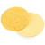 ForPro Compressed Cellulose Sponge - Round Face and Body Sponge - Natural Yellow - 2.75 - 12-Count