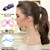 RC ROCHE ORNAMENT 6 Pcs Bow Ribbon Hair Clip Claw Women Banana Ponytail Holder Maker Polished Non Slip Secure Grip Elegant Plastic Comb Clip Clasp, M