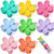 Flower Hair Claw Clips Flower Hair Clips 8PCS Cute Hair Clip Matte Hair Clips Big Claw Clip Strong Hold Jaw Daisy Clip Barrettes Large Hair Clamps Th