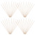 Cotton Swabs 100Pcs Long Wood Handle Swabs Ear Cleaning Wound Care Cotton Buds Round Cotton Tip Swab
