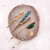 5PCS Vintage Inspired Mixed Stones Bobby Pins Decorative Hair Slides Clips Accessories Women
