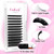 FADLASH Easy Fan Lashes Extensions 0.05mm 0.07mm Self Fanning Eyelash Extensions 2D~10D C/D/DD Curl Volume Eye Lash Extensions 8-20mm Length (0.07-D,