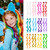 Dreamlover Colored Hair Extensions for Kids, Crazy Hair Day Accessories for Girls, 24 Pieces