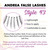 Andrea False Lashes Style 36 Black (Go eye-shadow free) 4 pairs