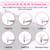Eyelash Extension D Curl 0.05 20mm Easy Fanning Volume Lashes 2D-10D Self Fanning Lashes Volume Lash Extensions by FADLASH (0.05-D, 20mm)