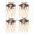 Minkissy 4pcs Vintage Hair Comb Bee Cartoon Animal Comb Headwear Hairpin Hair Accessories for Wedding Banquet Party
