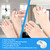 Hoogoo Toe Spacers for Feet Women& Man, Bunion Corrector Pinky Toe Separators, Silicone Small Toe Protector Spreader, Toe Correct Toe Separators for