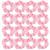 Semato 16 Pcs Velvet Pink Scrunchies for Hair Galentines Gifts Hair Ties Ropes for Women and Girls Hair Accessories