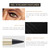 LOKFAR 2 Pcs Black Gel Cream Eyeliner Set, Tool Smudge Proof and Waterproof Matte Quick Dry Black Eye-liner Pencil Tattoo Eyeliner Pen Stick Makeup f