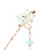Leadigol 2pcs Vintage Hair Sticks Jade Hair Chopsticks,Chinese Style Retro Tassel Hairpin,Hair Pin Chignon Pin Chopsticks Hair Styling Accessories