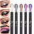 Aaiffey 5PCS Eyeshadow Stick Bright Light Shimmer,Nautral Cream Eyeshadow Pencil Hypoallergenic Eyeshadow, Waterproof & Long Lasting Starter Eyeshado