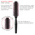 Cricket Static Free RPM 12 Row Round Hair Brush - Curling, Blow Drying, Detangling and Styling Wet or Dry, Suitable for All Hair Types