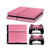 Gam3Gear Pattern Series Decals Skin Vinyl Sticker for Original PS4 Console & Controller - Leather Pink