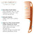 Cricket Ultra Smooth Detangler Comb for Wet, Dry, Long, Thick Hair Anti-Frizz Detangling Shower Comb with Argan & Olive Oils and Keratin Protein Infu