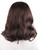 MapofBeauty 16 Inch/ 40 cm Daily Use Side Bangs Medium Curly Wig (Dark Brown)