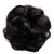 CAISHA Messy Scrunchie Bun Voluminous Wavy Hairpiece Heat-resistant Synthetic Fibres Dark Brown Mix G33A