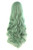 MapofBeauty 32" 80cm Long Hair Spiral Curly Cosplay Costume Wig (Gray Green)