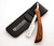 Pure Wood Shaving Razor/Cut Throat Razors/Men Razor (coolcut) + Free Blades & Pouch (wood-r5)