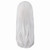 MapofBeauty 24"/60cm Side Bangs Stylish Long Great Wavy Curly Cosplay Party Wig (White)