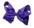 Syleia K&M Signature Colors Large 6" Hair Bows with Alligator Clips - Set of 10 Fall Gala