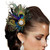 Fdesigner 20s Peacock Fascinator Flapper Feather Hair Clip Gatsby Headpiece for Women