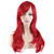 Akstore 28 inch Fashion Wigs Long Wavy Curly Hair Cosplay Wig (Red)