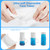 1 Roll Of Disposable Cleaning Face Towel Non-woven Fabric Disposable Wipers Washcloths Makeup Facial Soft Pads (White)