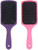 Mantello Detangling Paddle Brush for Curly and Thick Hair (2 PACK)