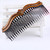 8Pcs Plastic Wood Grain Hollow Hair Side Combs Retro Hair Comb Pin Clips Headdress with Teeth for Lady Women Girls Hair Styling Accessories[comb size