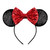 FANYITY Mouse Ears, Sequin Mouse Ears Headband for Boys Girls Women Halloween Birthday Party