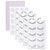 Fenshine 20 Paris Practice Eyelashes for Lash Extensions Supplies,Training Lashes Self-adhesive Practice Lashes for Training Eyelash Extension Makeup