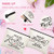 Weewooday 6 Pieces Friendship Gifts for Women Good Friends Makeup Cosmetic Bags Weekend Trip Gifts Birthday Portable Makeup Bags Gifts for Women Trav