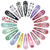 Hair Clips, KUBOM 120-Pack Metal Snap Hair Barrettes Barettes and Hair Clips for Girls,Toddlers,Kids,Women, Baby and Fine/Thick hair - 2inch (Colored