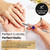Cuticle Pusher Tools - Professional Nail Cuticle Pusher Cuticle Remover Cuticle Trimmer Spoon Shaped Nail Cleaner Dual Sided Metal Stainless Steel Ma