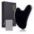 FUANKANG Gua Sha Facial Tools Black Guasha Stone for Skincare Face Body Relieve Muscle Tensions Reduce Puffiness (Black