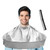 Wsevinn Hair Cutting Cape Professional Salon Barber Cape Foldable Haircut Cloak Hairdressing Umbrella Apron Kit for Adult Men and Women