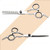 Fcysy Hair Cutting Scissors Set, Barber Scissors Thinning Shears, Professional Salon Haircutting Tools