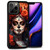 for iPhone 16 Pro Max, Durable Protective Soft Back Case Phone Cover, HOT24128 Day of Dead Sugar Skull 24128