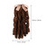 Lurrose Ringlet Wig: Long Ladies Ringlet Hairpiece - Victorian Wig for Women for Cosplay Wedding Party and Daily, Light Brown