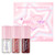Peripera Ink Glasting Lip Gloss, Non-Sticky, Gloss Shine, 4XL Wand for Easy Application, Korean Lip Gloss, Fuller Looking Lips, Buttery Soft, Long La