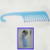 2 Shower Combs Hair Wide Tooth Dry Wet Gently Detangles Thick Long Durable Salon
