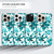 GlamCase for iPhone 16 Pro Max, iPhone 16 Pro Max Case - Floral Teal Design Printed Slim & Sleek Cute Plastic Hard Protective Designer Back Case/Cove