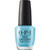 OPI Nail Lacquer Cant Find My Czechbook | Opaque Bright Blue Crème Chip Resistant Nail Polish | Fast Drying, Streak Free